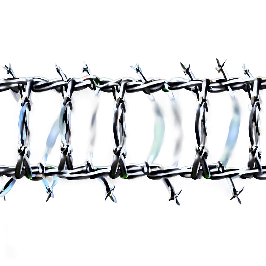 Barbed Wire Barrier Png Bit PNG Image