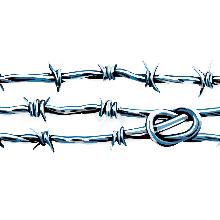 Barbed Wire Element Png Aql PNG Image