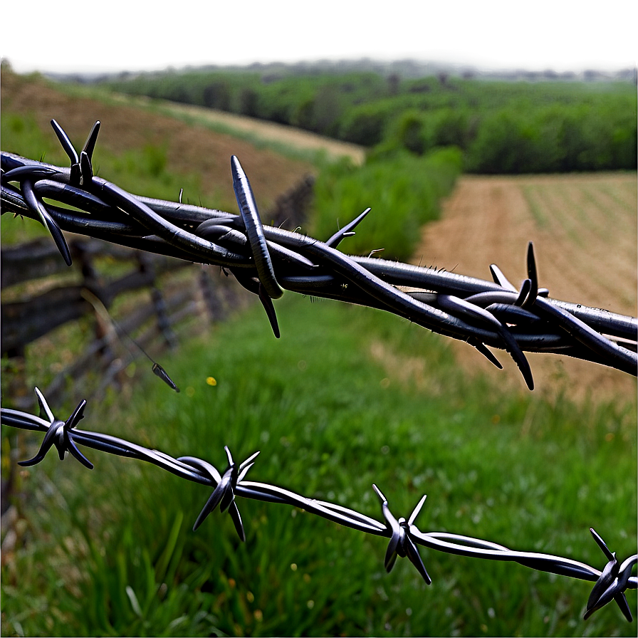 Barbed Wire Fence For Privacy Png 57 PNG Image