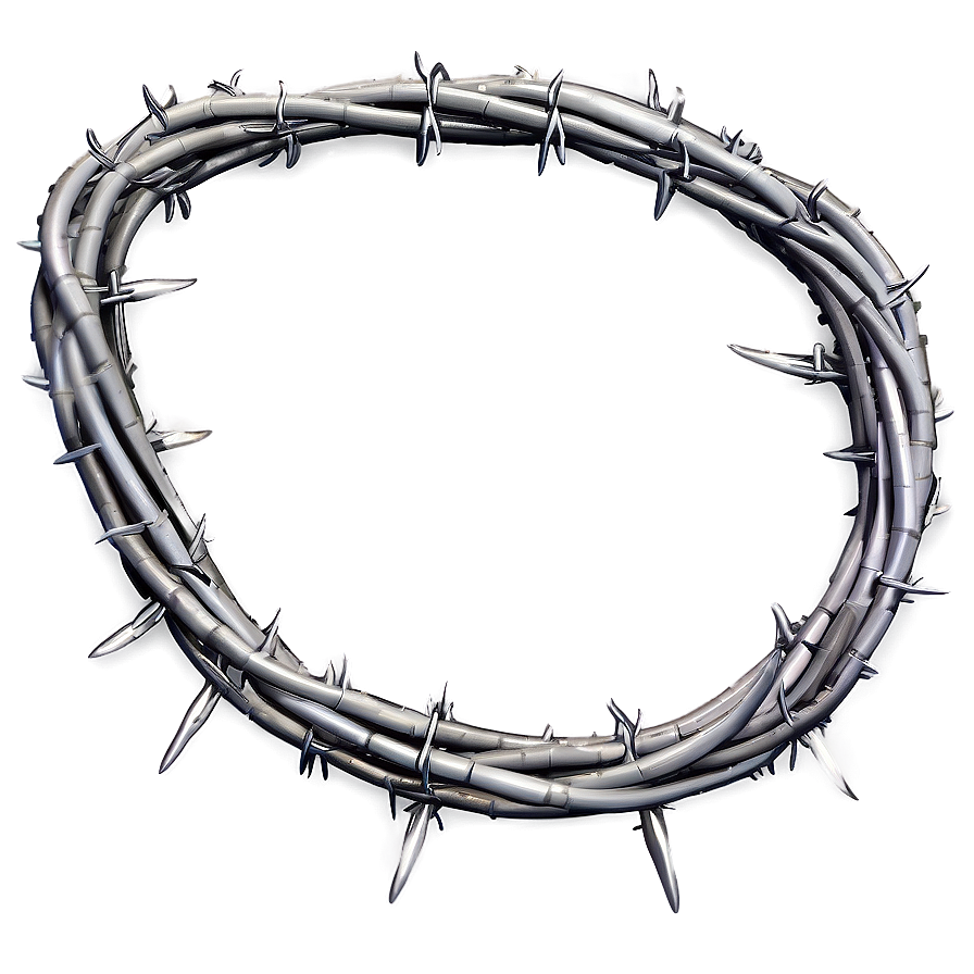 Barbed Wire Fence On Wall Png 62 PNG Image