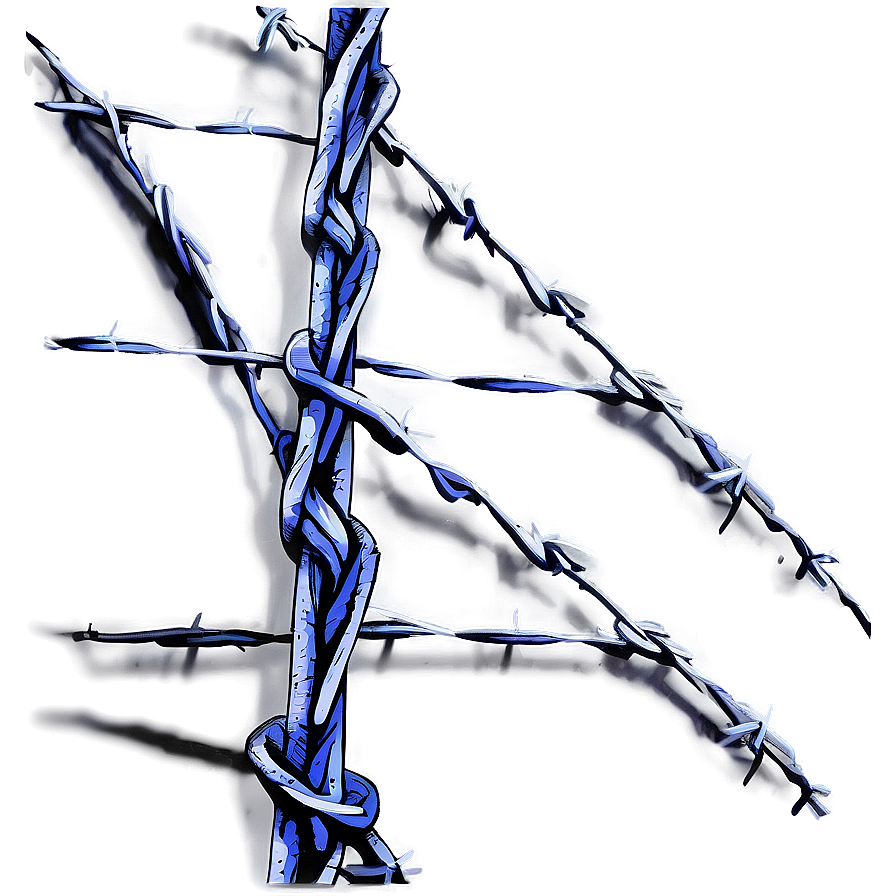 Barbed Wire Graphic Png Npu64 PNG Image