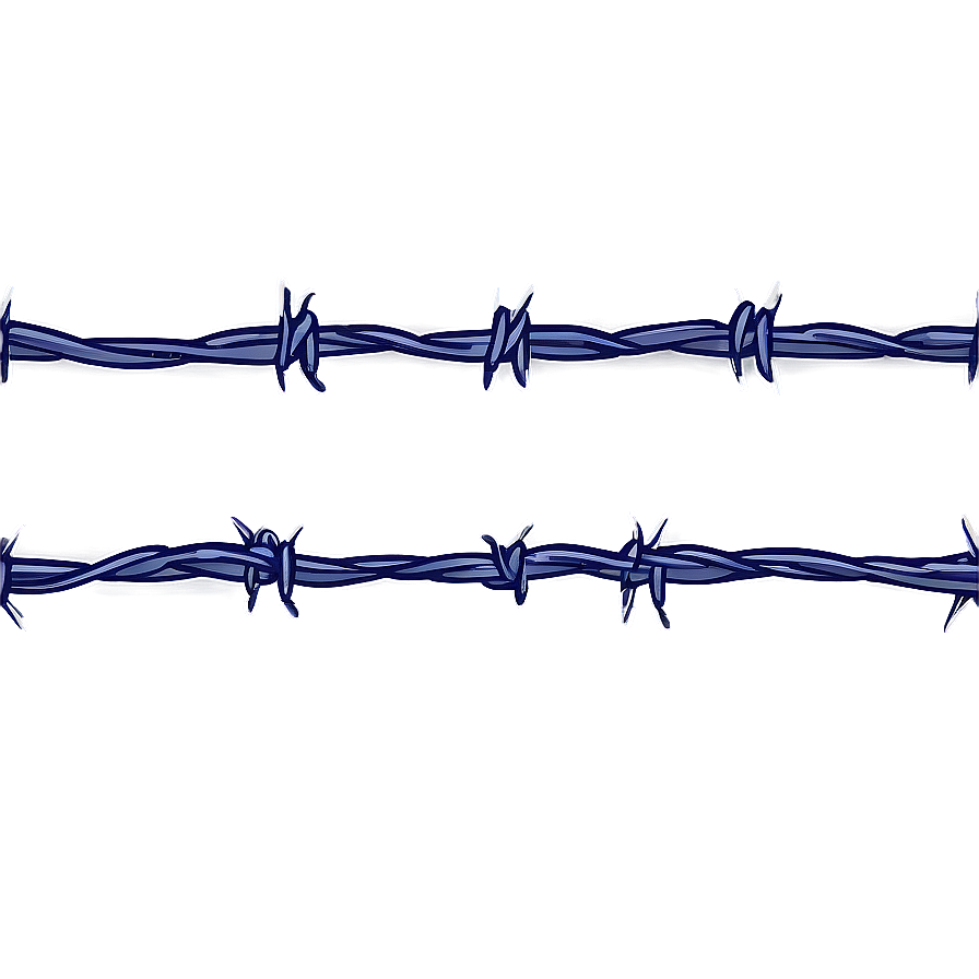 Barbed Wire Illustration Png 05252024 PNG Image