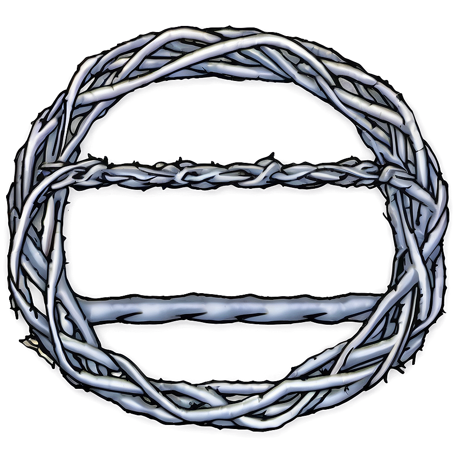 Barbed Wire Line Png Fdr PNG Image