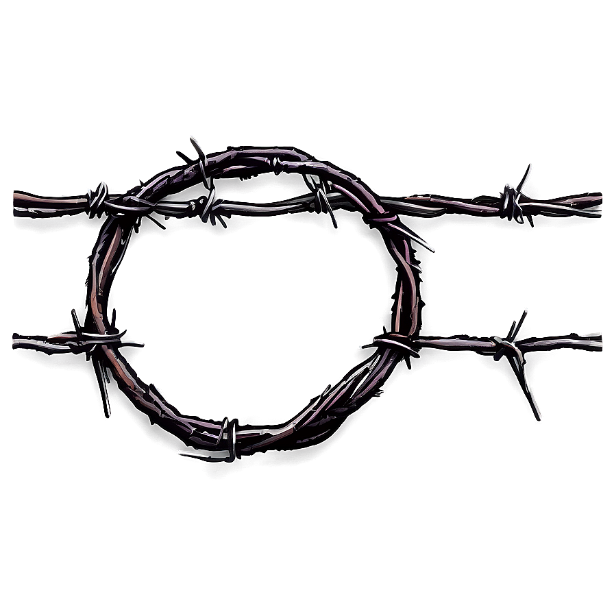 Barbed Wire Ornament Png 73 PNG Image