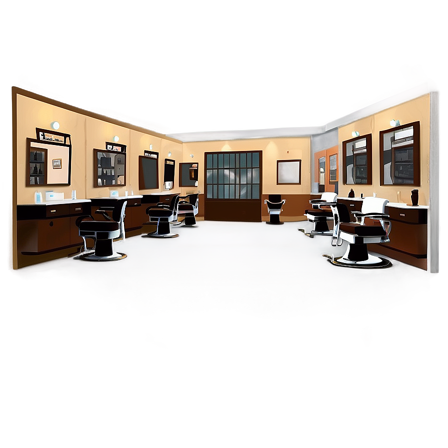 Barber Shop Waiting Area Png Tbm PNG Image