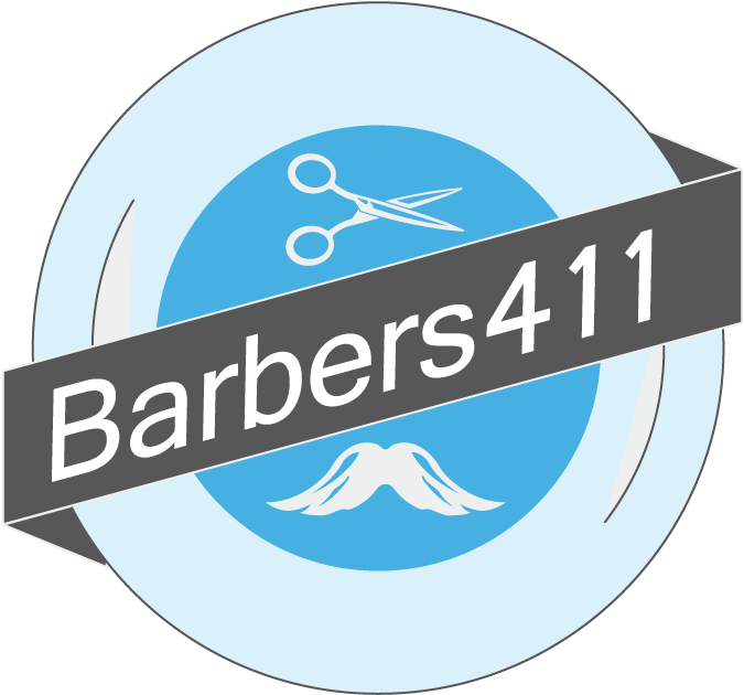 Barbershop Logo Design Barbers411 PNG Image