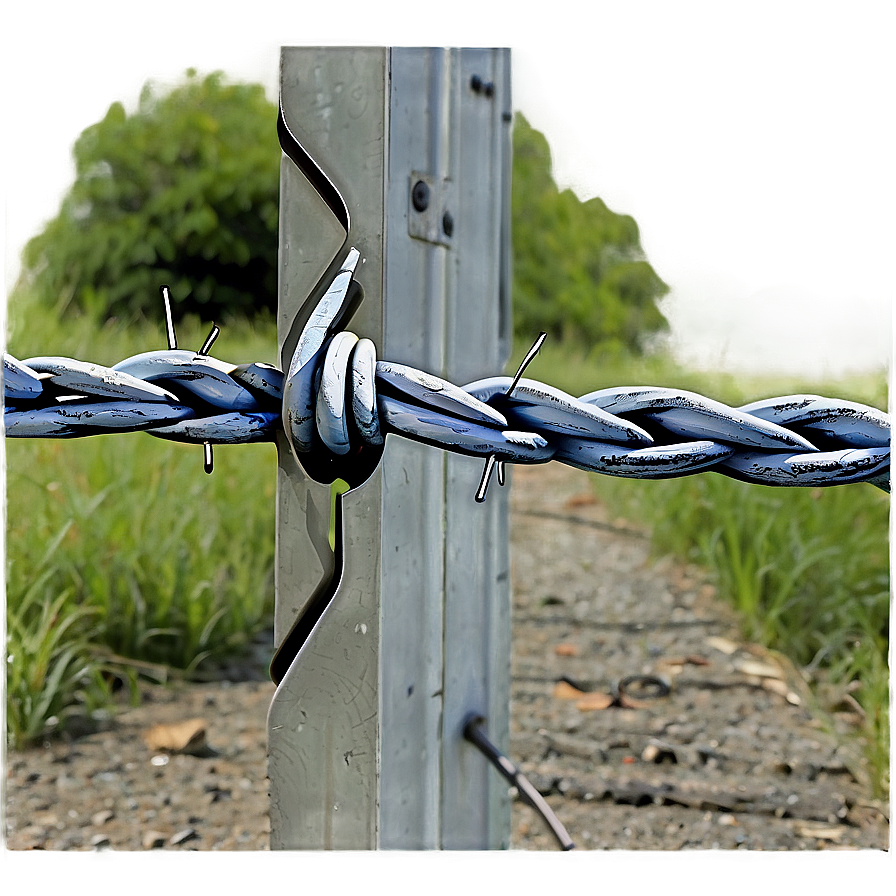 Barbwire Safety Boundary Png 58 PNG Image