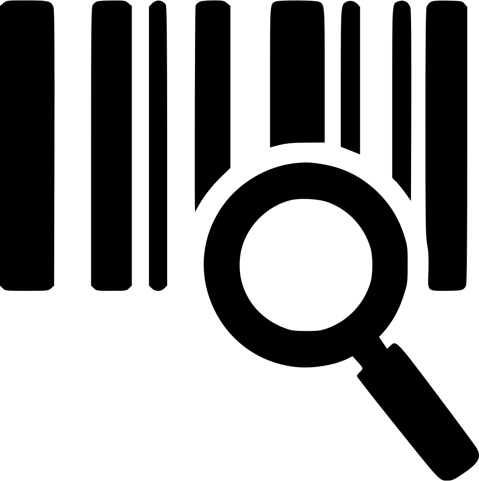 Barcode Search Icon PNG Image