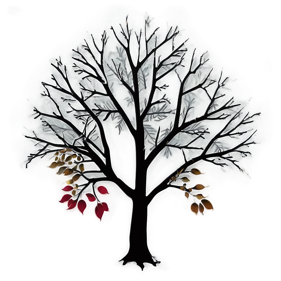 Bare Autumn Tree Png Wwd PNG Image