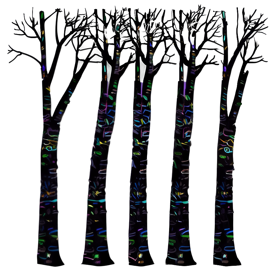 Bare Tree Forest Silhouette Png 98 PNG Image