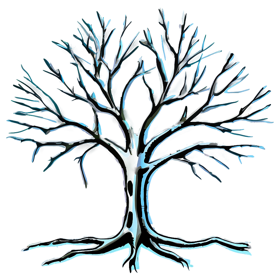 Bare Tree Outline Png 49 PNG Image