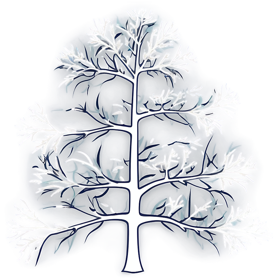 Bare Tree Outline Png Hap PNG Image