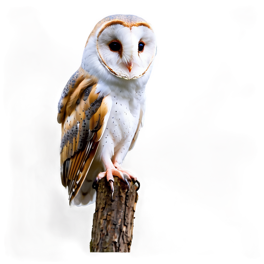 Barn Owl B PNG Image