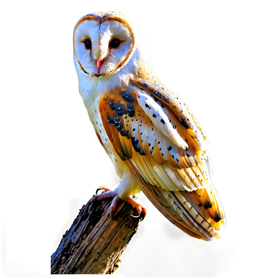 Barn Owl In Forest Png Pni34 PNG Image