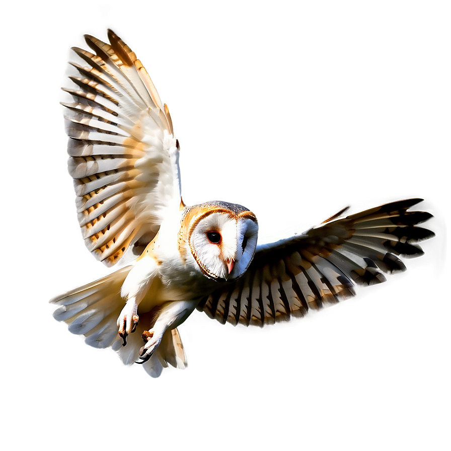 Barn Owl Wings Spread Png Xbp56 PNG Image