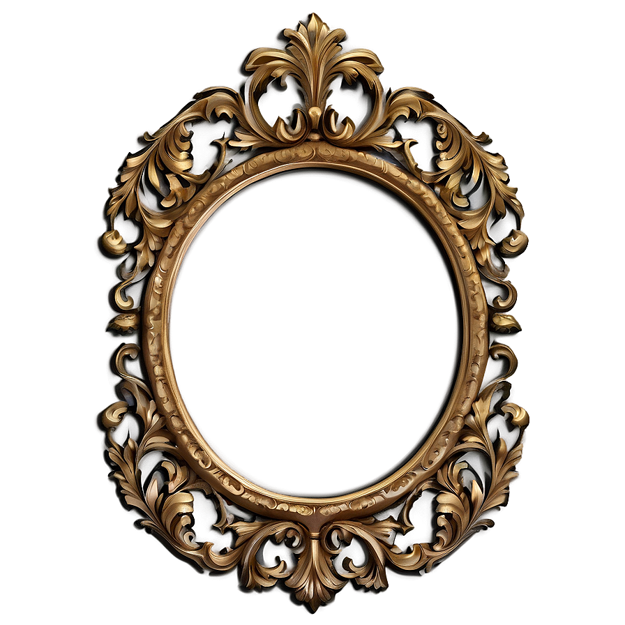 Baroque Frame Border Png 65 PNG Image