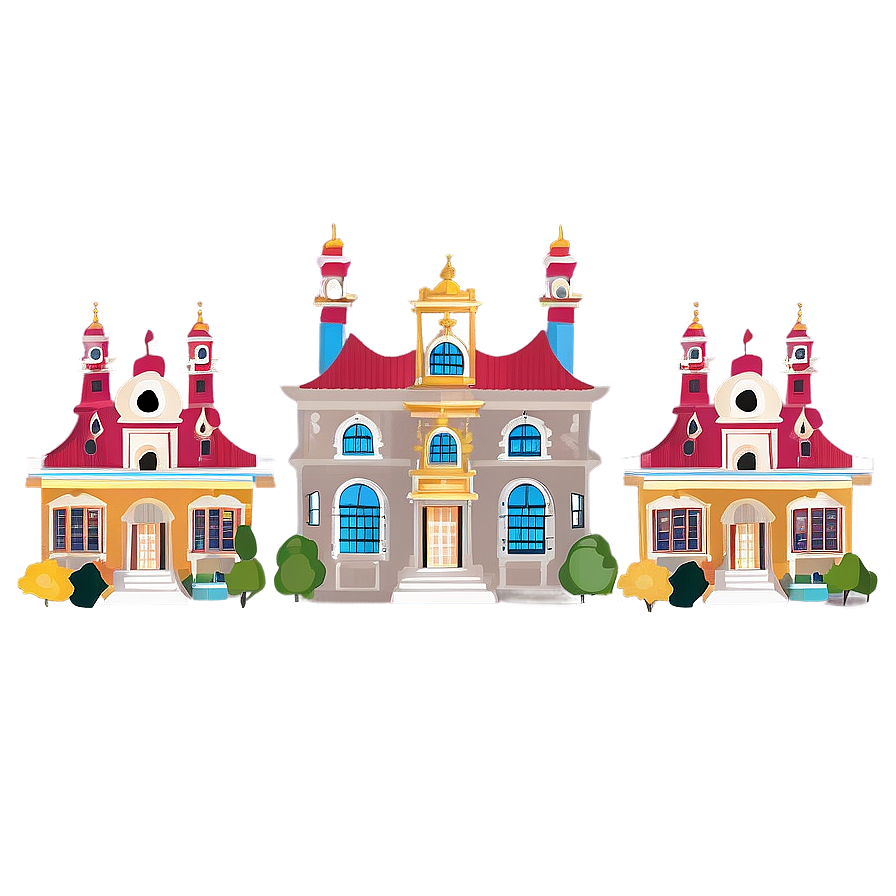 Baroque Houses Png Tac86 PNG Image