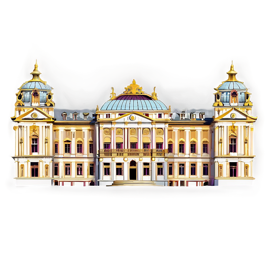 Baroque Palace Illustration Png 16 PNG Image