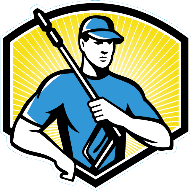 Baseball Player Emblem PNG Image