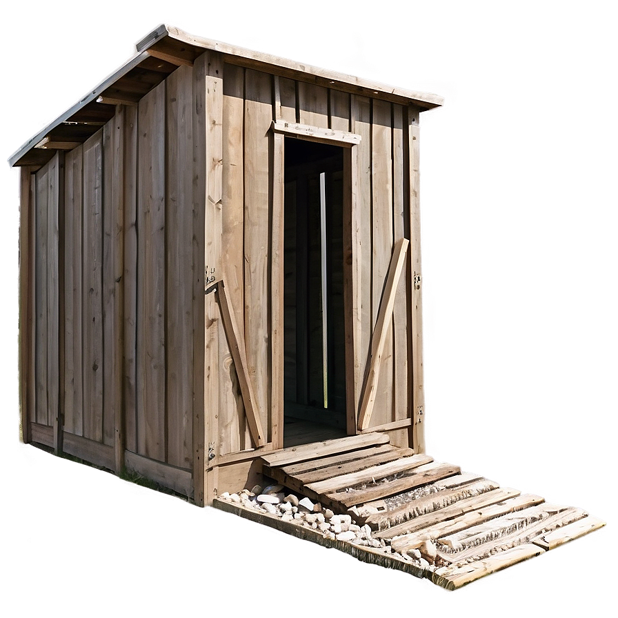 Basic Survival Outhouse Png Ibh PNG Image