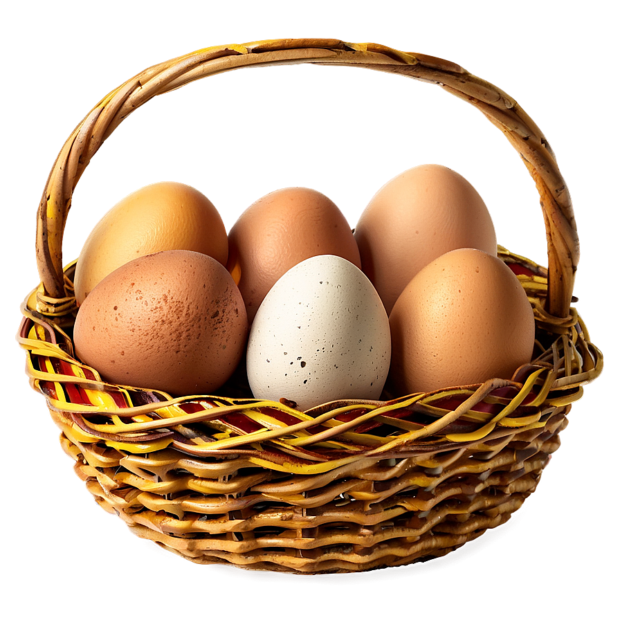 Basket Of Eggs Png Yss47 PNG Image