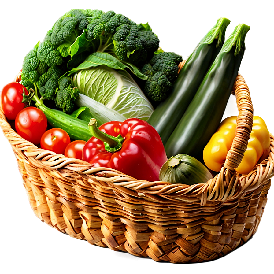 Basket Of Vegetables Png 17 PNG Image