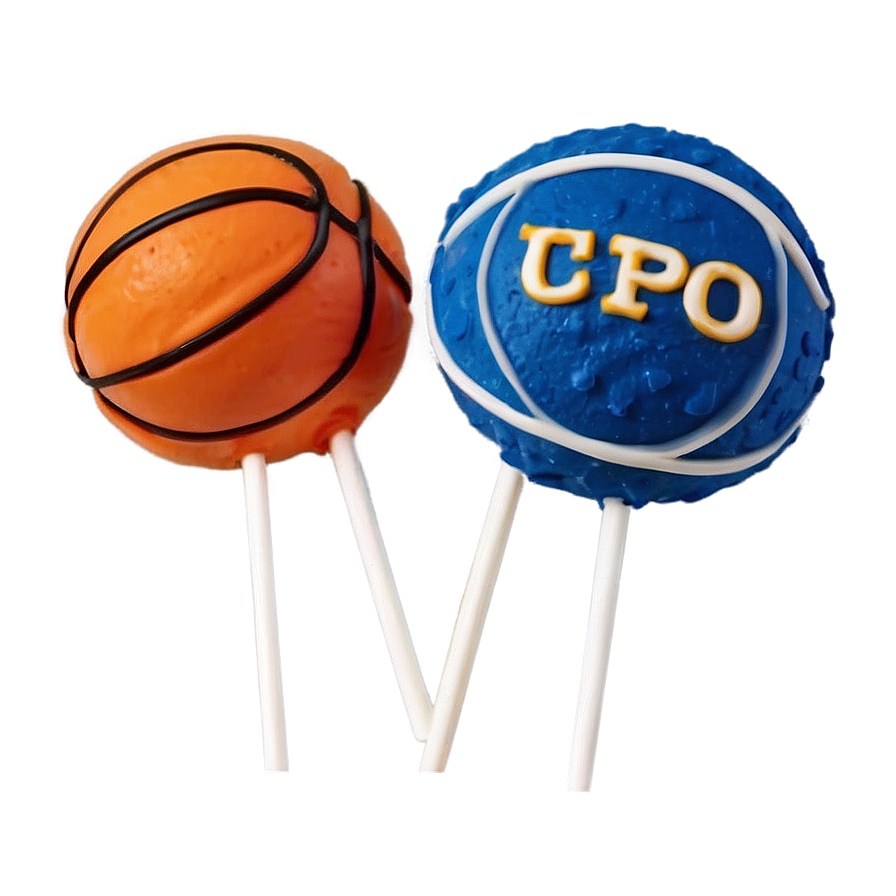 Basketball Cake Pops Png Kma76 PNG Image