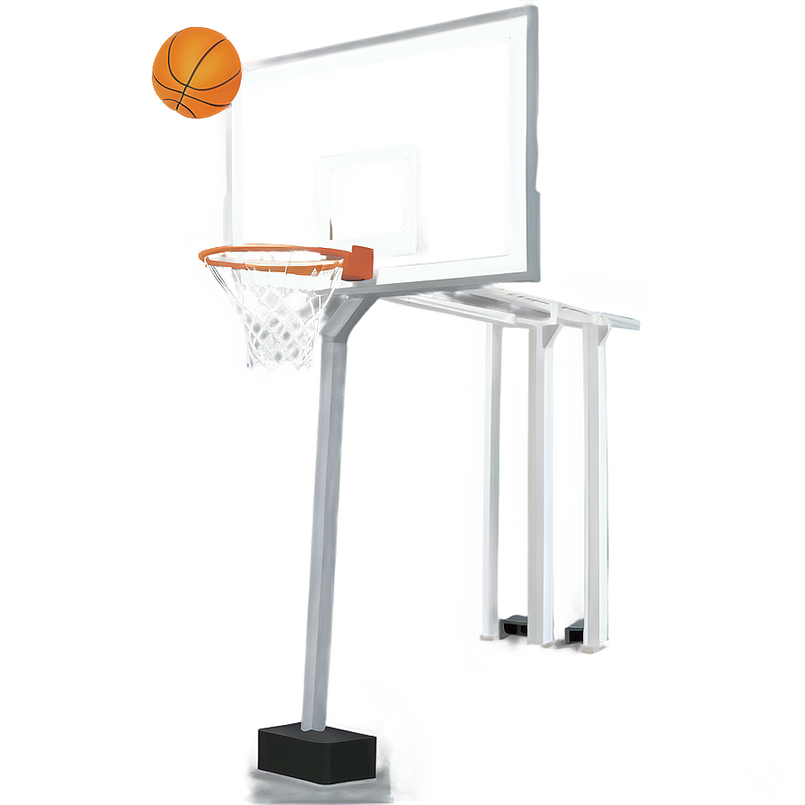 Basketball Hoop Stand Png Wtw9 PNG Image