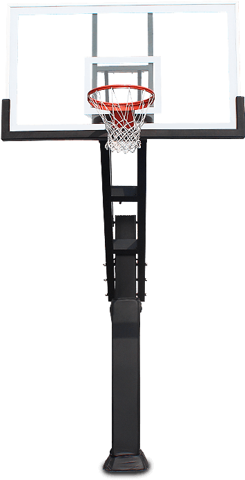 Basketball Hoop Standing PNG Image