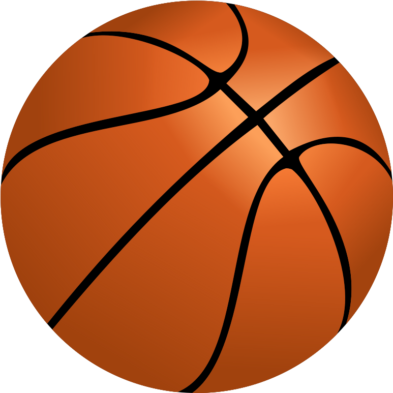 Basketball Icon Graphic PNG Image