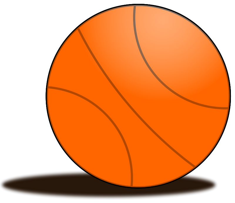 Basketball Icon Graphic PNG Image