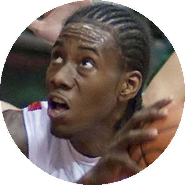 Basketball Player Dreadlocks Action Shot PNG Image