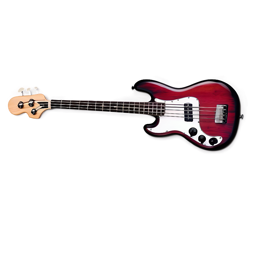 Bass Guitar Silhouette Png Iey PNG Image