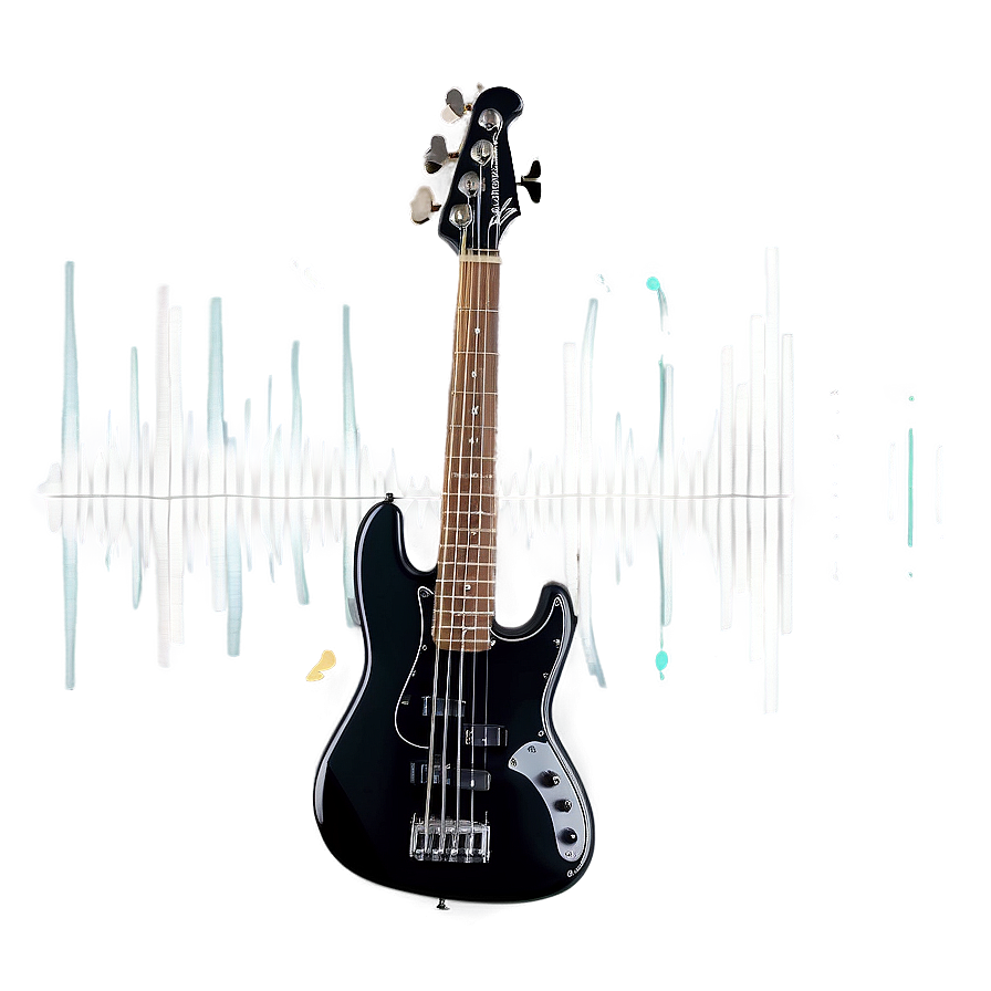 Bass Guitar Sound Wave Png 06202024 PNG Image