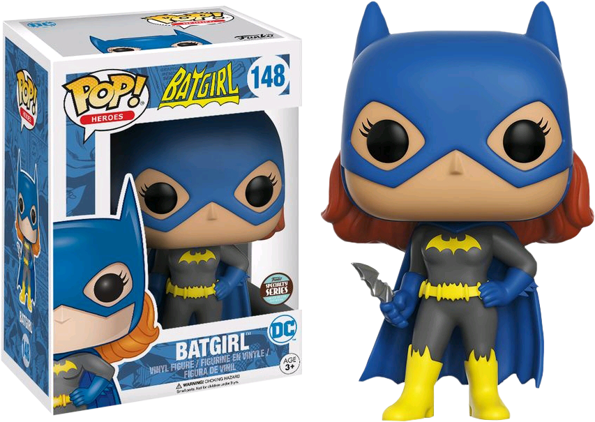 Batgirl Funko Pop Vinyl Figure PNG Image