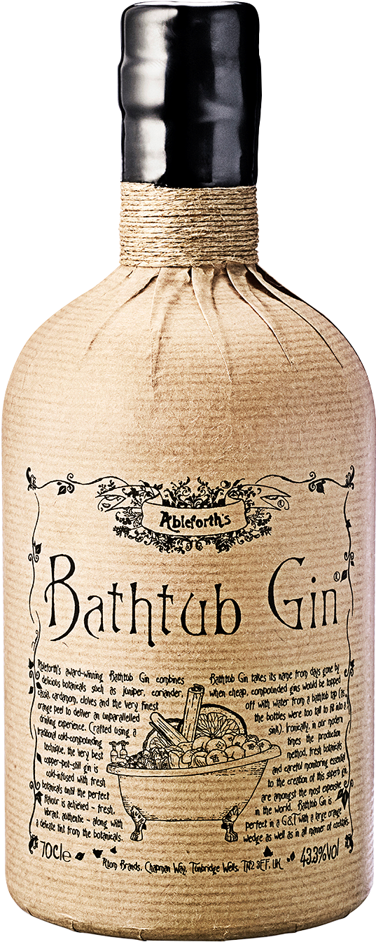 Bathtub Gin Bottle PNG Image