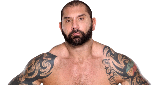 Batista Wrestler Portrait PNG Image