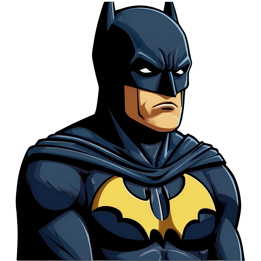 Batman Cowl Cartoon Png Grg99 PNG Image