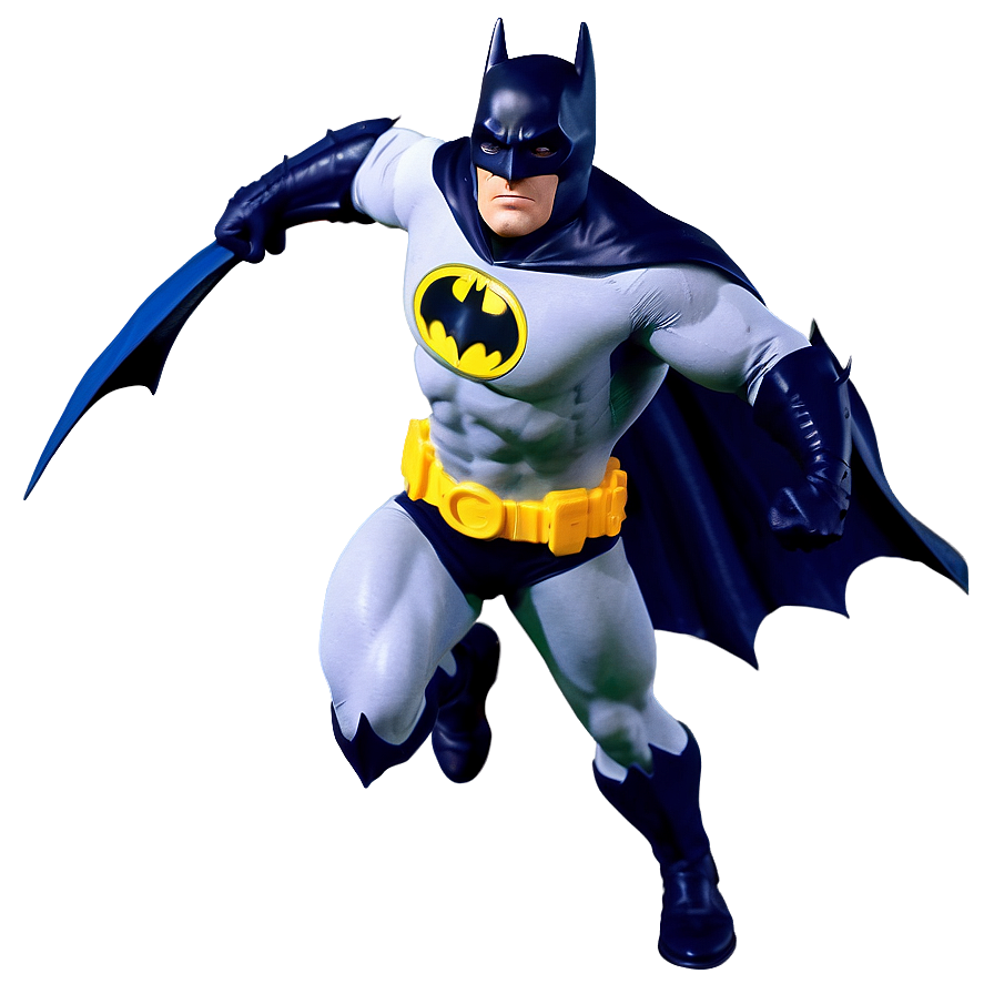 Batman In Action Cartoon Png Ume PNG Image