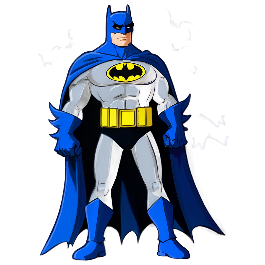 Batman In Gotham Cartoon Png 06252024 PNG Image