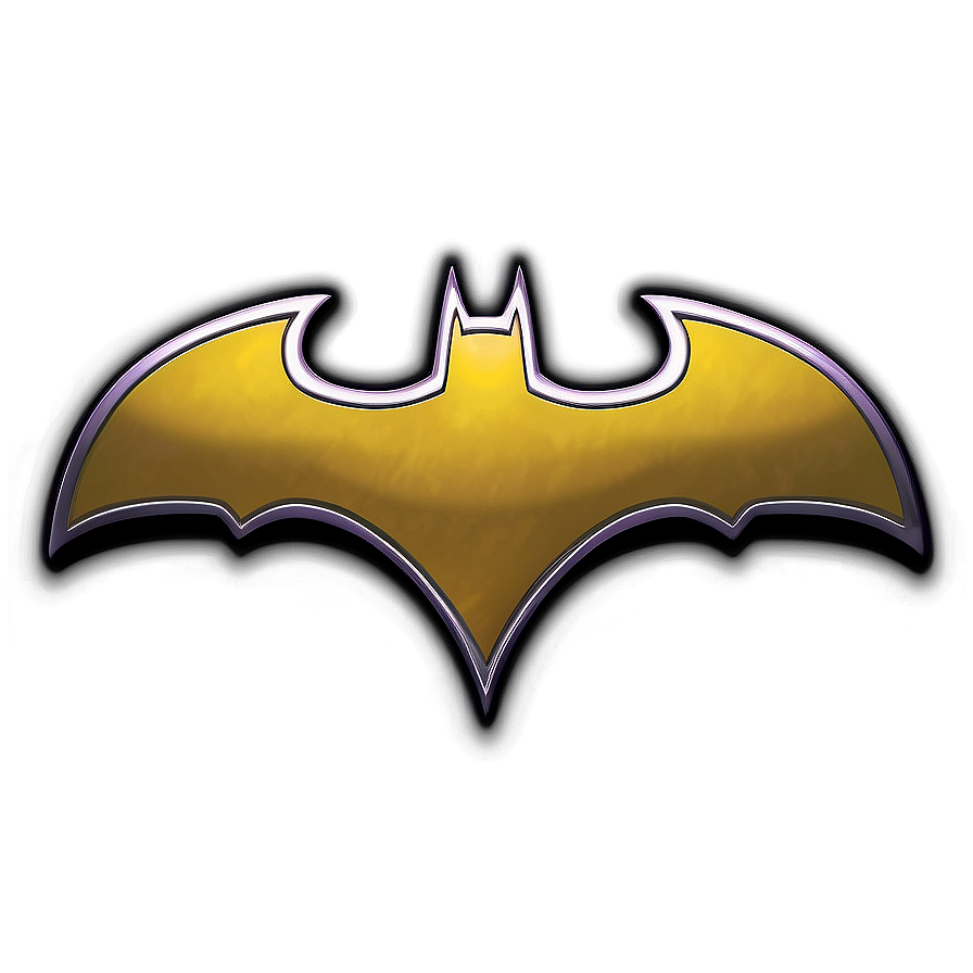 Batman Logo In Circle Png Sdq PNG Image