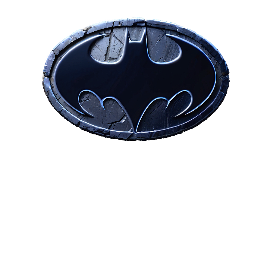 Batman Logo In Stone Texture Png 77 PNG Image