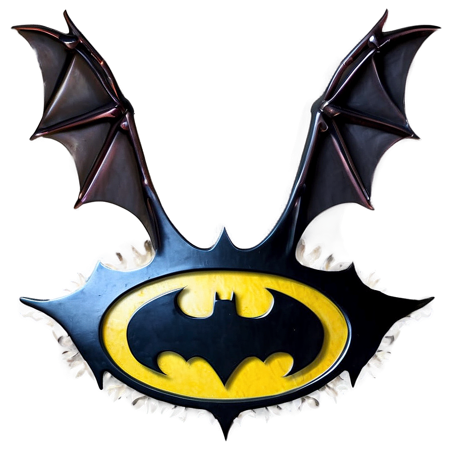 Batman Logo With Batwing Png 69 PNG Image