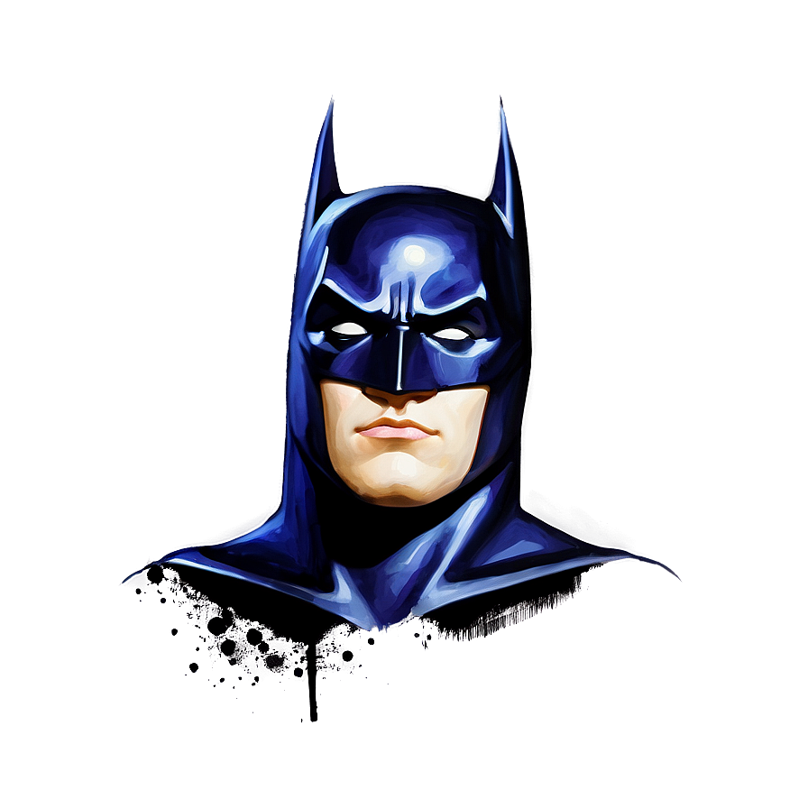 Batman Watercolor Art Png 93 PNG Image