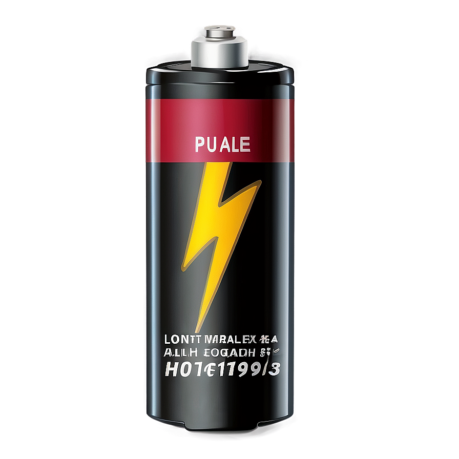 Battery With Lightning Bolt Png 3 PNG Image