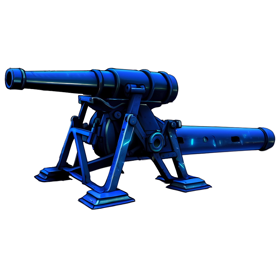 Battle Ready Cannon Png Qxw39 PNG Image