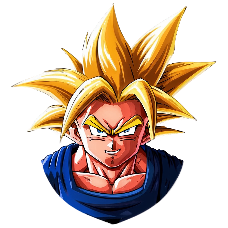 Battle Super Saiyan Hair Png Ter64 PNG Image