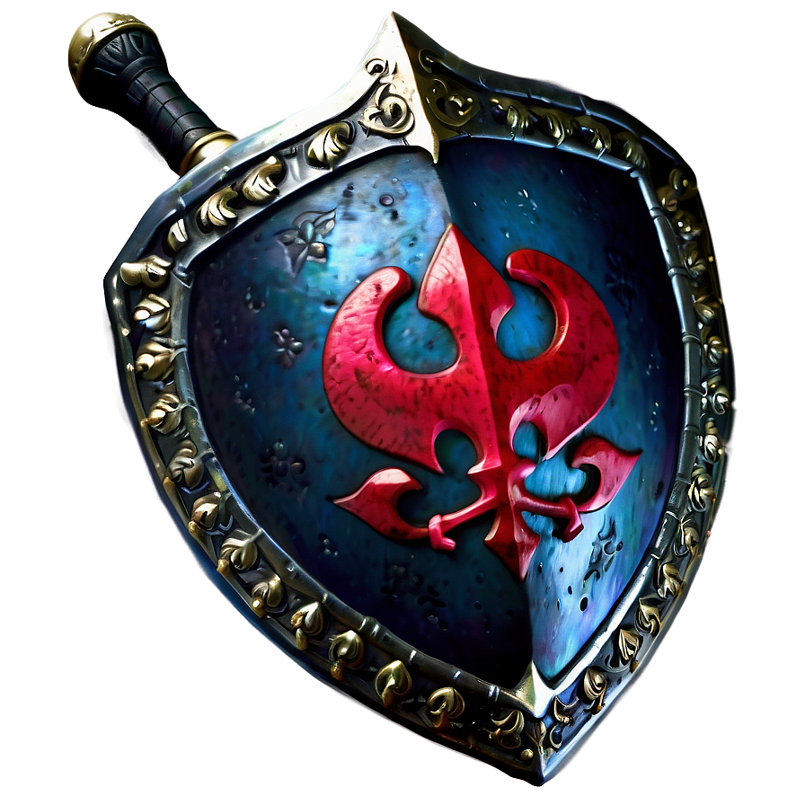 Battle Sword And Shield Set Png Wls13 PNG Image