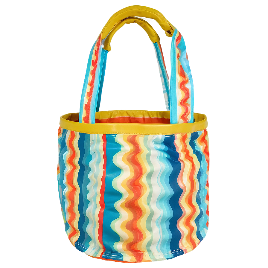 Beach Bag With Insulated Compartment Png 06292024 PNG Image