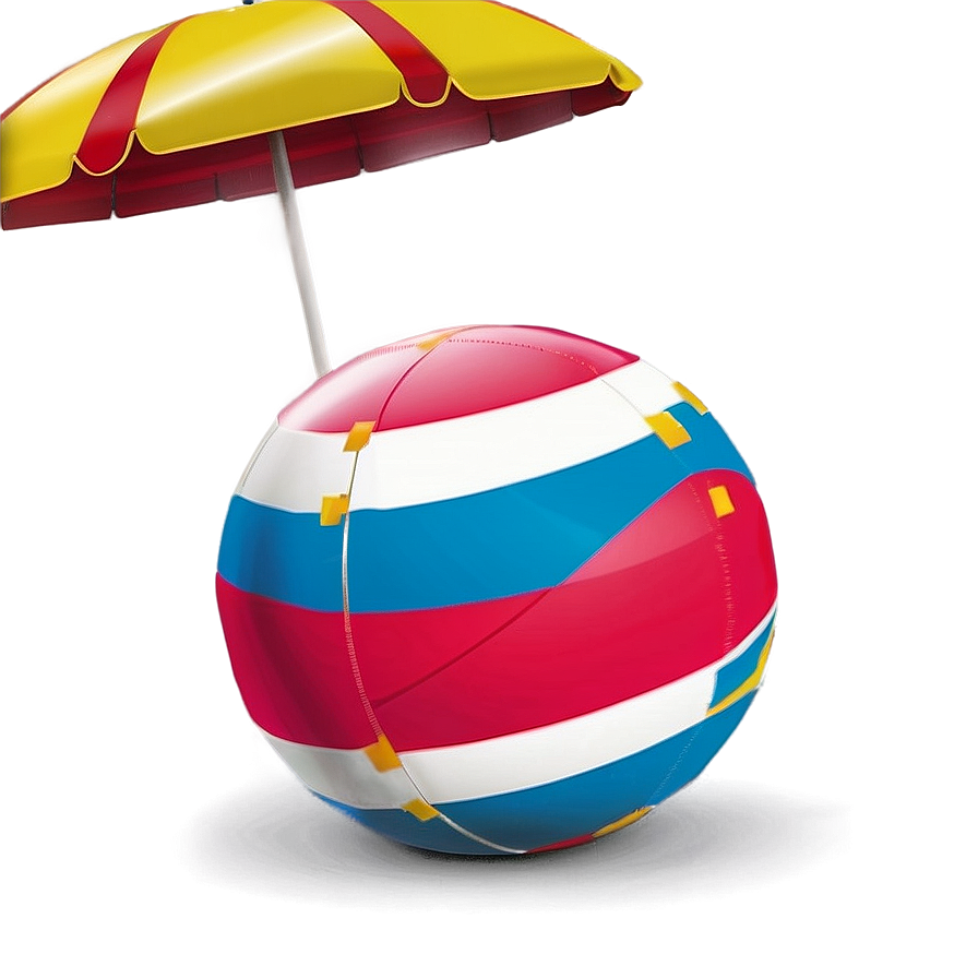 Beach Ball Under Sun Png 05242024 PNG Image